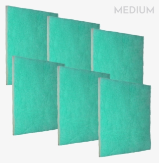 6 Pack Of Green Screen Air Filters Are Pre-cut To Size - Paper #8081288