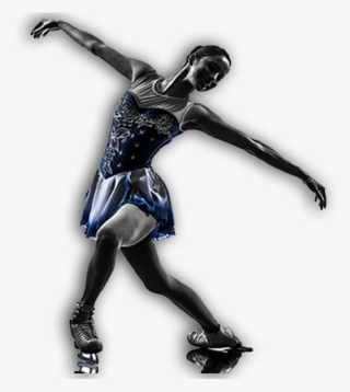 Ice Skating Rink - Figure Skater Ice Sculpture #8081722