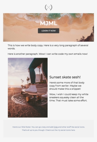Coding Responsive Emails With Mjml's Desktop App Part - Flyer #8082326