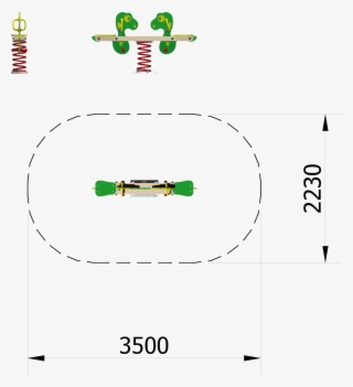 Vista Alzada Serpiente Mp 011 - Juegos Infantiles Para Parque Vista En Planta #8082812