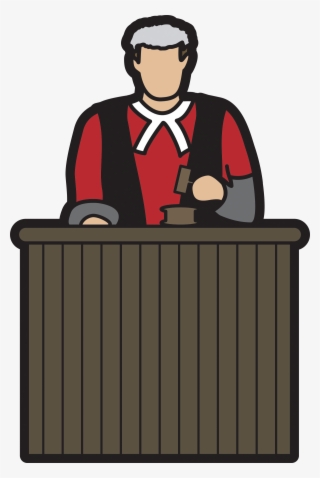 Collection Of Transparent High Quality Free - Judge Cartoon #8083407