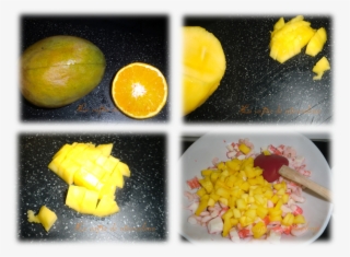 Mezclamos Bien Y Añadimos Una Bolsa De Ensalda Variada - Coctel De Marisco Con Mango #8083765