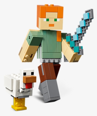 Minecraft™ Alex Bigfig With Chicken - Lego Minecraft 21148 Kč #8083966