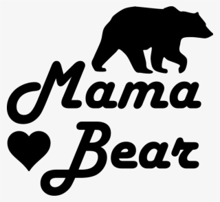 Clip Art Mama Bear Svg - Mama Bear Shirt Design #8084768