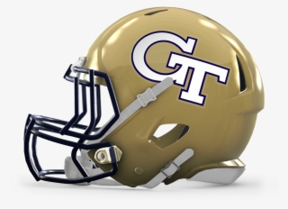 2018 Football Game Notes / Depth Charts - Ga Tech Helmet #8085753