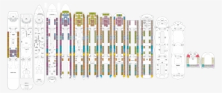 7585 X 3212 8 - Deckplan Oasis Of The Seas #8086476