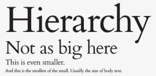 Hierarchy - Hierarchy Typography #8086821