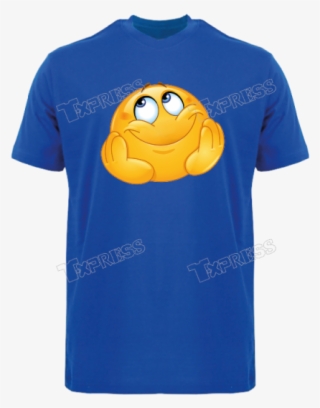 Shirt Emoji 3d Thinking Of You White - Smiley #8087430