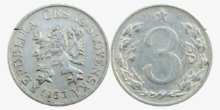 3 Halere Csk - Silver Dollar Coin Eisenhower #8087650