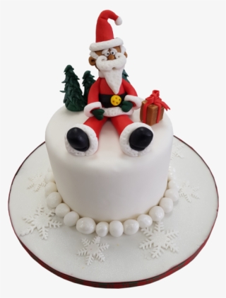 Santa Christmas Cake Course - Cake Decorating #8087686