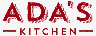 2017 Ada'skitchen Logo Red Png #8088272