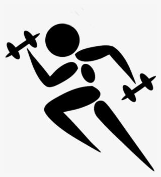 Fitness Clipart Cartoon - G For Gym Vector #8089045