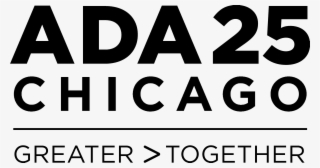 Ada 25 Chicago Greater Together Logo - Ada 25 Chicago #8089178