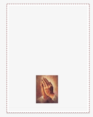 Can Be Fulfilled Through Worshipping/prayers To Other - Praying Hands #8089337
