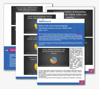 Where And What To Sell If You Are A British Seller - Web Page #8090998