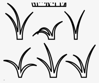 Seaweed Clipart Gress - Lines Like Grass #8091457