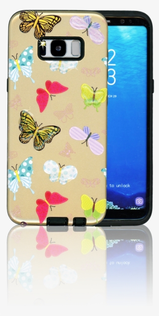 Samsung Galaxy S8 Mm 3d Butterfly - Smartphone #8091580
