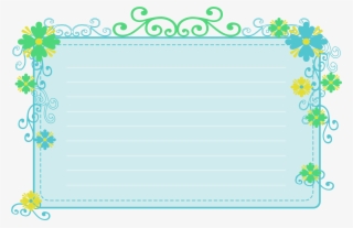 Box Border Element Text Png And Psd - Paper Product #8093083