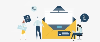 Contact Us - Contact Us Illustration Png #8093284