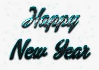 Happy New Year Letter Png Image - Calligraphy #8094207