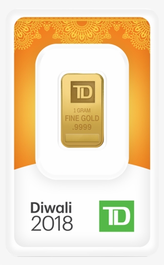 1 Gram Td Diwali Gold Bar - Ipod #8094869