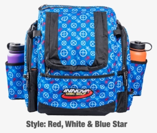 Innova Super Heropack Red, White & Blue Star - Diaper Bag #8095691