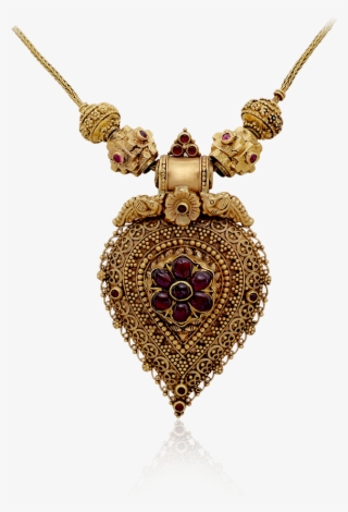 Antique Seven-stone Ruby Stud Pendant #8099128