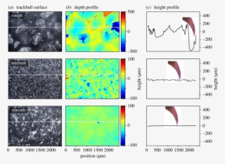 Profilometer Measurements Of The Rough, Medium And - Diagram #8099209