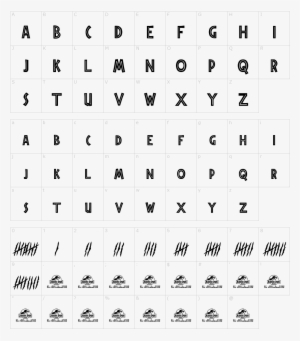 Jurassic Park Font - D Day Font #810455
