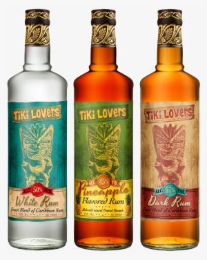 Any Guesses Who The New Line Of Rums, Called Tiki Lovers - Blended Whiskey #810564