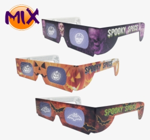 American Paper Optics Page - Spooky Specs - Bat Hologram Lenses In Paper Frame - #810727