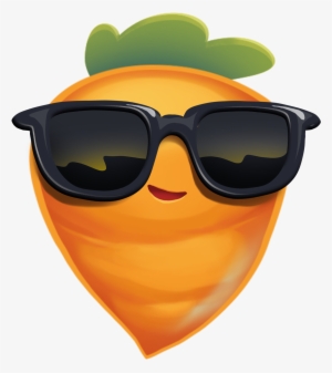 Carrot With Glasses - Carrot Sunglasses #811246