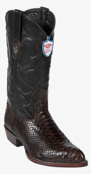 Wild West Burgundy Python Boots J-toe - Men's Wild West Python J Toe Boots Handcrafted #811247