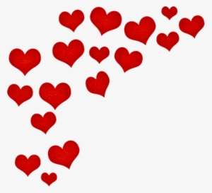 Pluie De Coeur Png - فواصل #811654