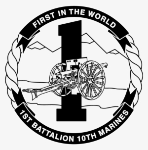 Usmc 1st Bn 10th Marines First In The World - Dad's Secret Stache Printable #811843