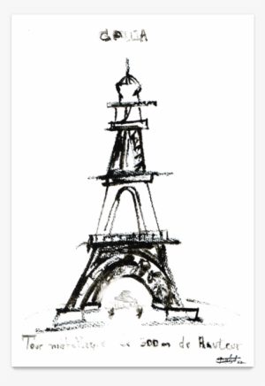 Poster Torre Eiffel Paris De Pollyanna Araujona - Eiffel Tower #811972