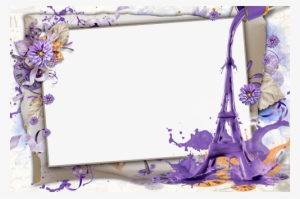 Romantic Encounter Under The Eiffel Tower - Marcos Para Fotos Torre Eiffel #812065