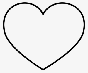 The - Heart Outline Icon Png #812088
