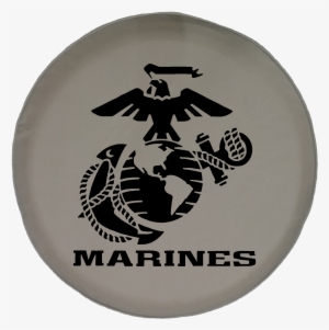 Us Marines Eagle Globe Anchor Crest Usmc Semper Fi - Marine Corps Logo Svg #812139