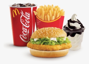 Mcdonald S Big Mac Transparent Png Stickpng - Mcdonalds Mcchicken And Fries #812475
