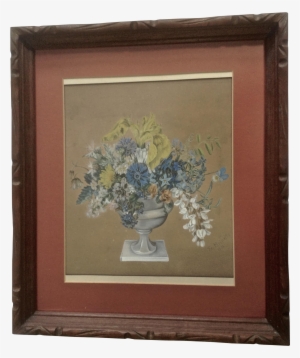 Frederike Meinert, Still Life Bouquet Of Wildflowers - Picture Frame #813017