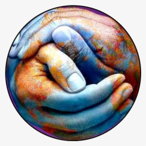 Community Transparent Helping Hand - Earth In Hands Logo #813260