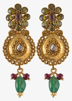 Earring Png Clipart - Gold Ear Rings Png #813333