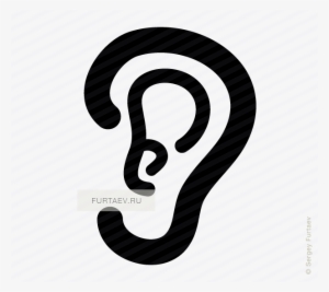 Ear Vector Icon - Small Ear Icon #813423