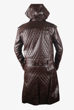 Assassins Creed Syndicate Brown Faux Leather Coat - Assassin's Creed Syndicate #814099