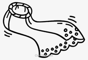 Wedding Veil Royalty Free Vector Clip Art Illustration - Véu De Noiva Png #814735