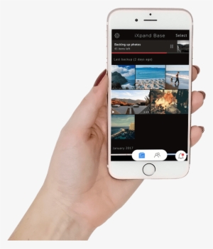 Hand Holding Iphone - Iphone #814764