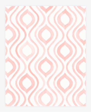 Night Waves Watercolor Print - Pattern #814844