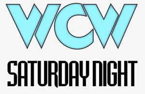 File - Wcwsaturdaynightlogo - Wcw Saturday Night Logo #814967