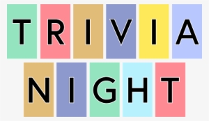 1a890a81 Trivia Night Grpahic - Transparent Trivia #815035